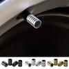 Tire Valve Caps 4pcs Tire Air Caps Valve Stem Covers Car Tire Valve Stem Caps Dustproof Tire Valve Covers Wheel Caps for Car