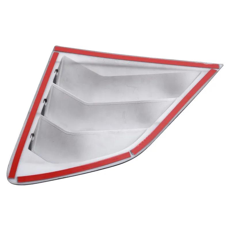 Für Nissan Rogue Sport 2017- Qashqai J11 2014- Auto Hinten Jalousie Fenster Seite Shutter Abdeckung Trim Aufkleber Vent Scoop Carbon