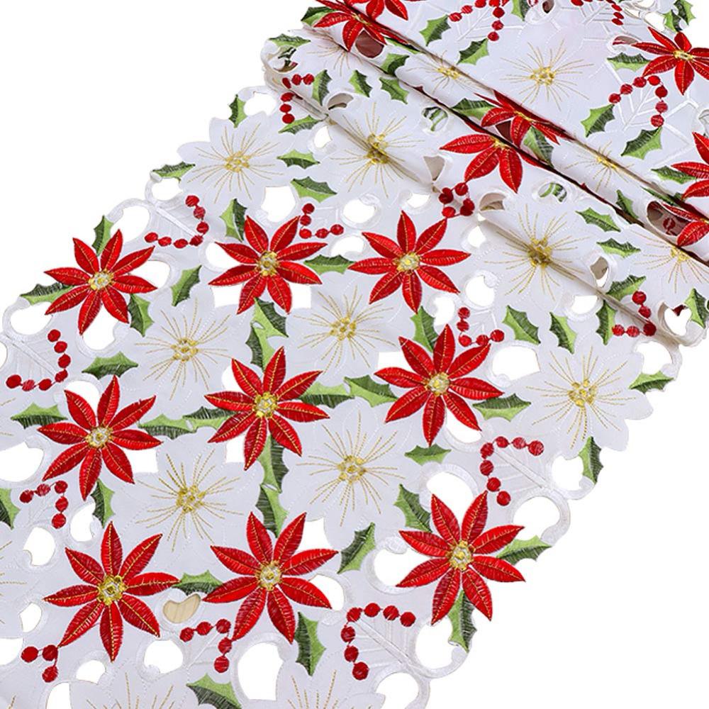 Party Banquet Christmas Decoration For Home New Year Tablecloth Placemat Table Cover Table Runner