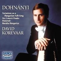 CD DOHNANYI, ERNST VON; KOREVAAR, DAVI - Dohnanyi: Piano Works  71008 Ivory Classics 2000 US Classical Used