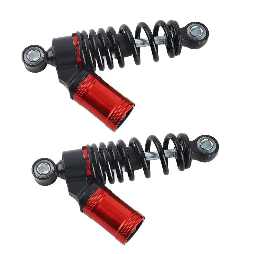 Pair of 180mm Shock Absorbers Aluminum Alloy High Performance Spring for Dirt Bike Go Kart ATV Quad Scooter