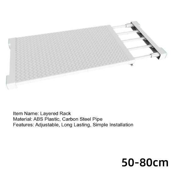 Adjustable Closet Organizer Storage Shelf Wall Mounted Kitchen Rack Wardrobe Shelves Cabinet Holders
