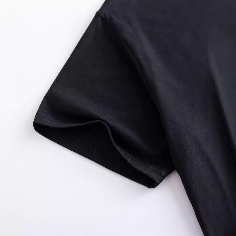 Summer Christmas Printed Women's Loose Casual Round Neck Pure Cotton Short Sleeved T-Shirts Women’s