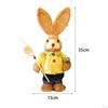 Bunny Figurine, DIY Material Package, Rabbit Statue, Parent Child Cute Easter Gift, Handmade Cartoon