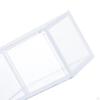 Clear Shoe Storage Organizer Rack Holder with Door Thicken Drawer Organize Unit Display