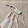 Knife Sharpener Non-slip Bottom High Efficiency Multi-function Restaurant Four-in-one Scissors Sharpener