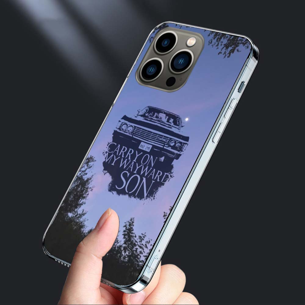 Babaite Supernatural SPN Dean And Sam Phone Case For Apple Iphone 16E Capa 15+ 14 Plus 17 Air 16 Pro Max 12 Pro Cute 13 Mini