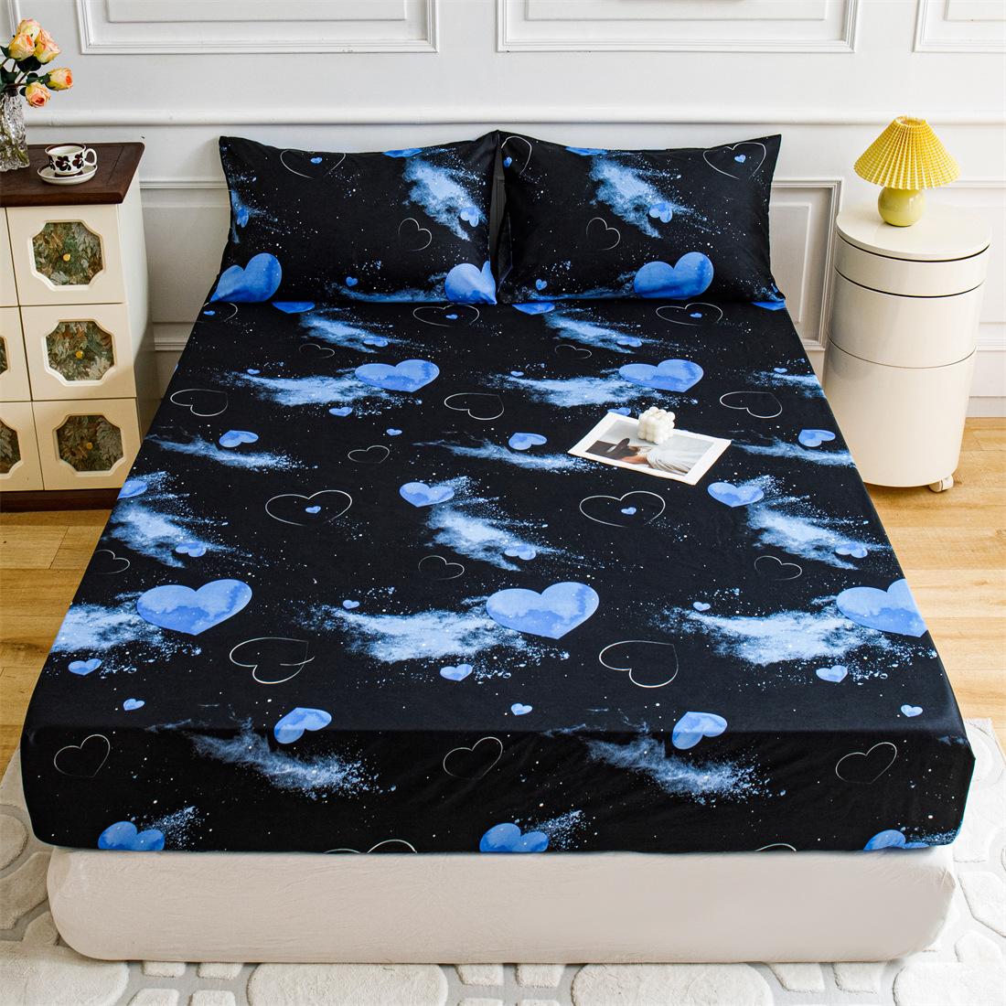 

Покрывало на кровать с принтом One Piece, Хлопок алоэ, Simmons, Нескользящее покрывало на кровать, Пылезащитный чехол для матраса, Протектор с резинкой, Простыня на резинке 160*200cm(only sheet)