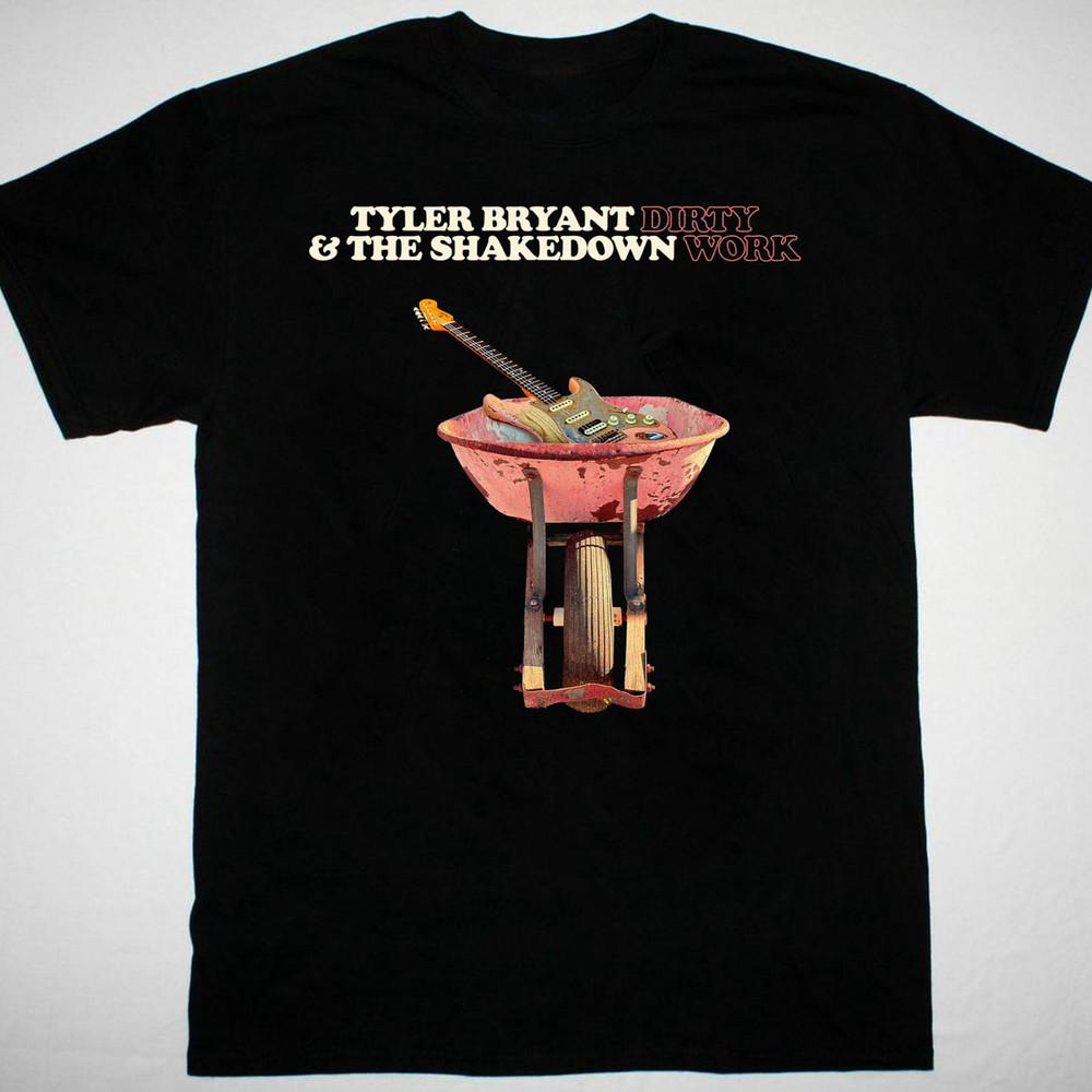 

NEW hot Tyler Bryant the Shakedown album T-shirt Black Unisex S-5Xl TA5808 Unisex T-Shirt XXXXL