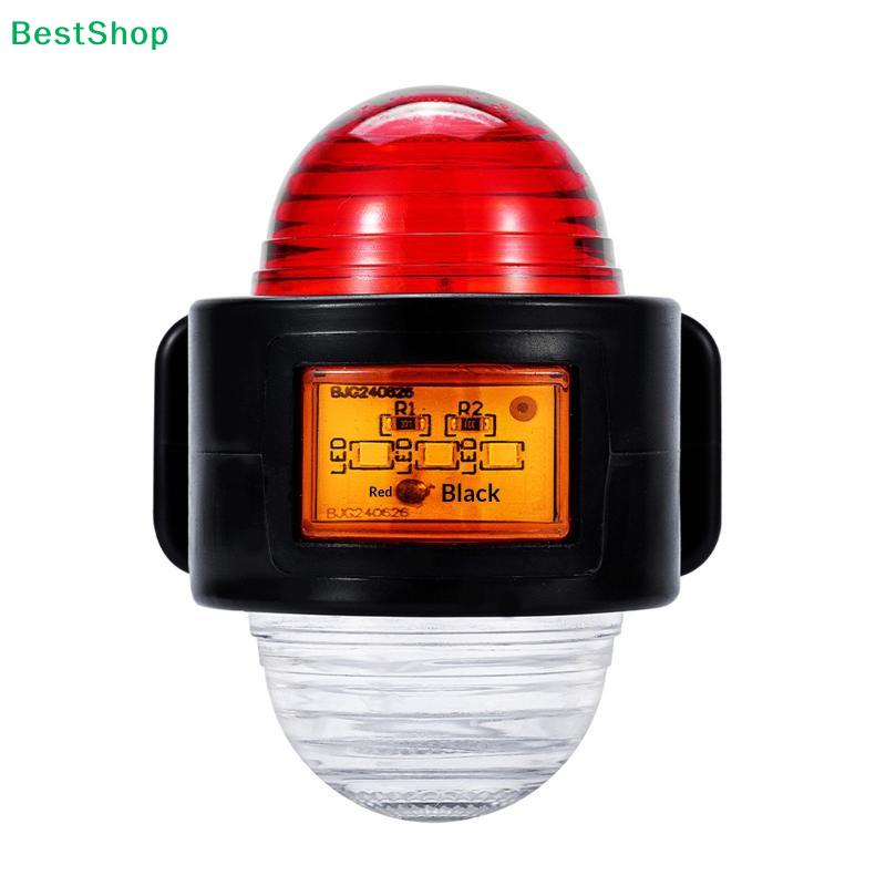 Three Sides LED Side Light Outline Truck Lamp 12 24V For Car Trailer Lorry 25LED Side Marker Light Indicator Rear Lamp