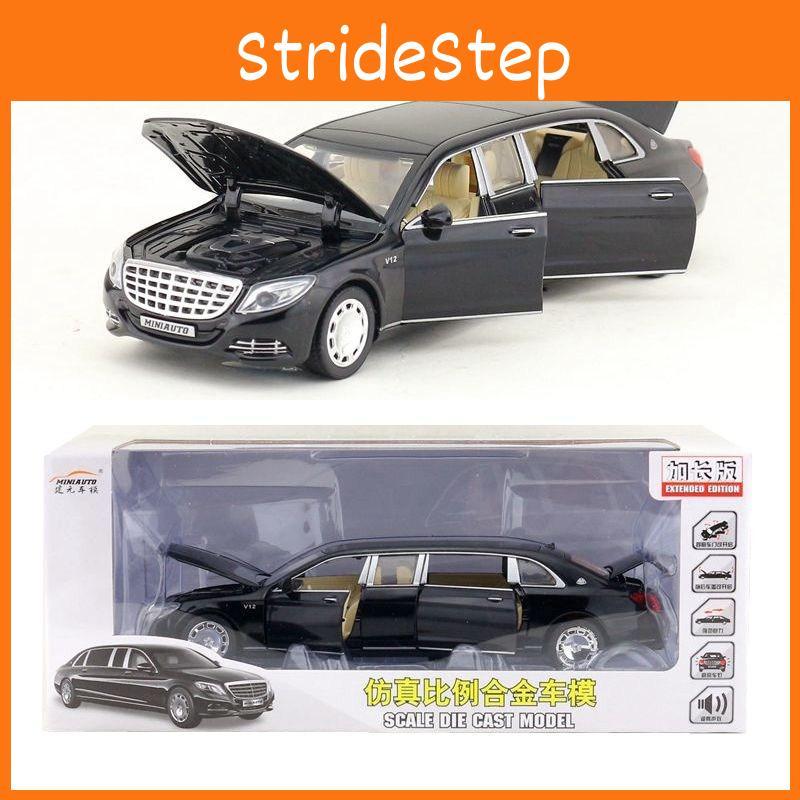 Maybach Car Benz Model Alloy Childrens Toy With Acousto Optic Design For Gift