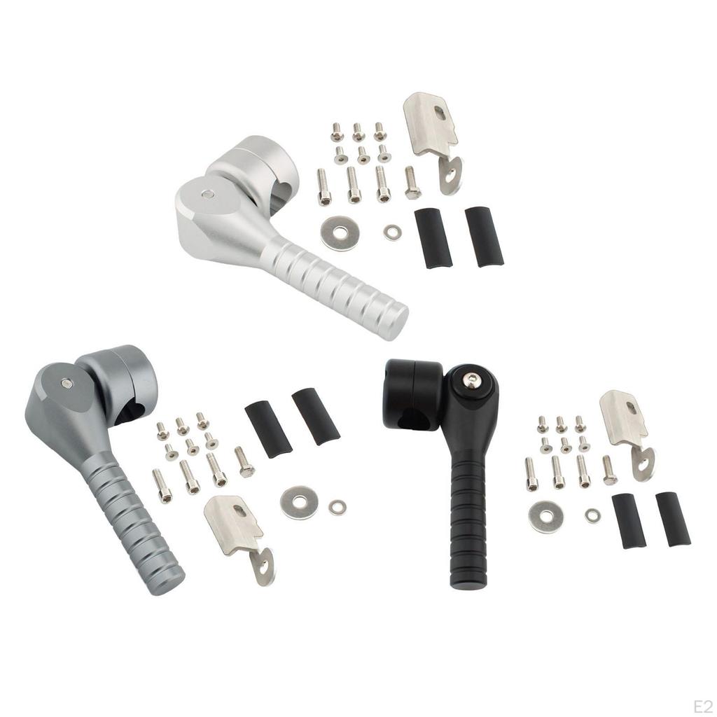 Aluminum Alloy Motorcycle Lifting Handle Frame Spare Parts Auxiliary Bar Foldable Replacement