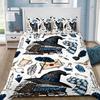 Anime-Themed Magic Academy Duvet Cover Pillowcase Bedding Set Adult Boy Girl Bedroom Decoration Children Single Double Size
