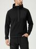 Men's Outdoor Half-Zip Hooded Sweatshirt - APH Series, Long Sleeve for Autumn & Winter Warmth, Bird House Style