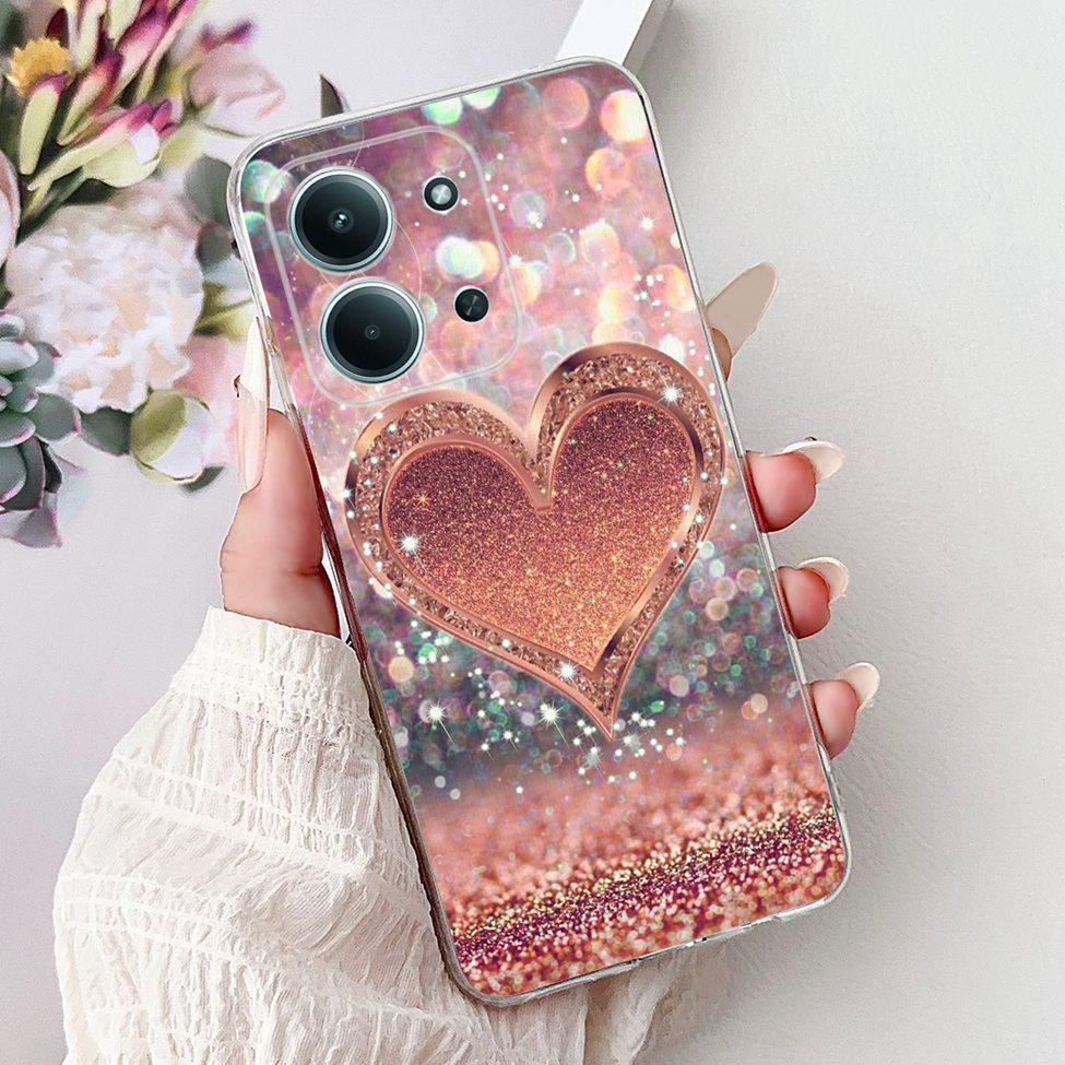 For Xiaomi Poco C85 4G Cover For Redmi 15C 4G Case Cute Cartoon Luxury Cool Boy Girls Fashion Butterfly Bumper Casing 25078RA3EA