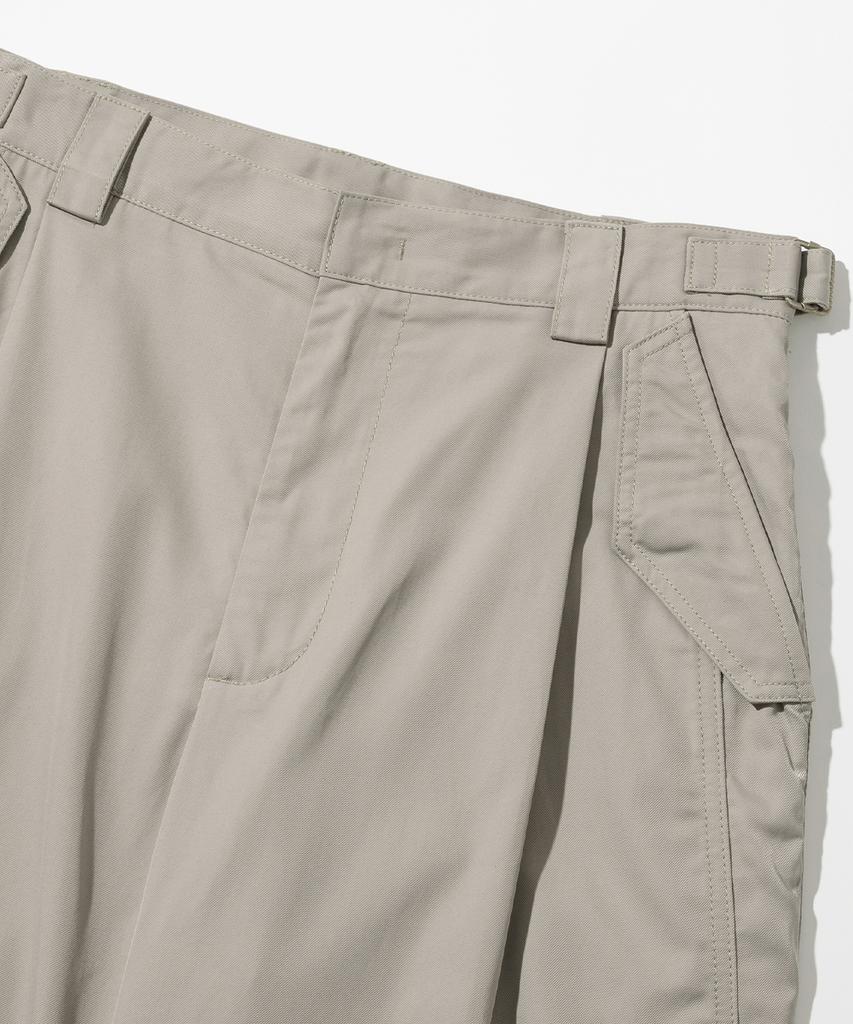 INTEMPOMOOD Paratrooper Layered Pants_Sand Khaki