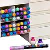 GUANGNA 16 Colors Direct-liquid Acrylic Marker Pen Waterproof Pen Soft Brush Nib for Glass Stone Metal Art Supplies Stationery