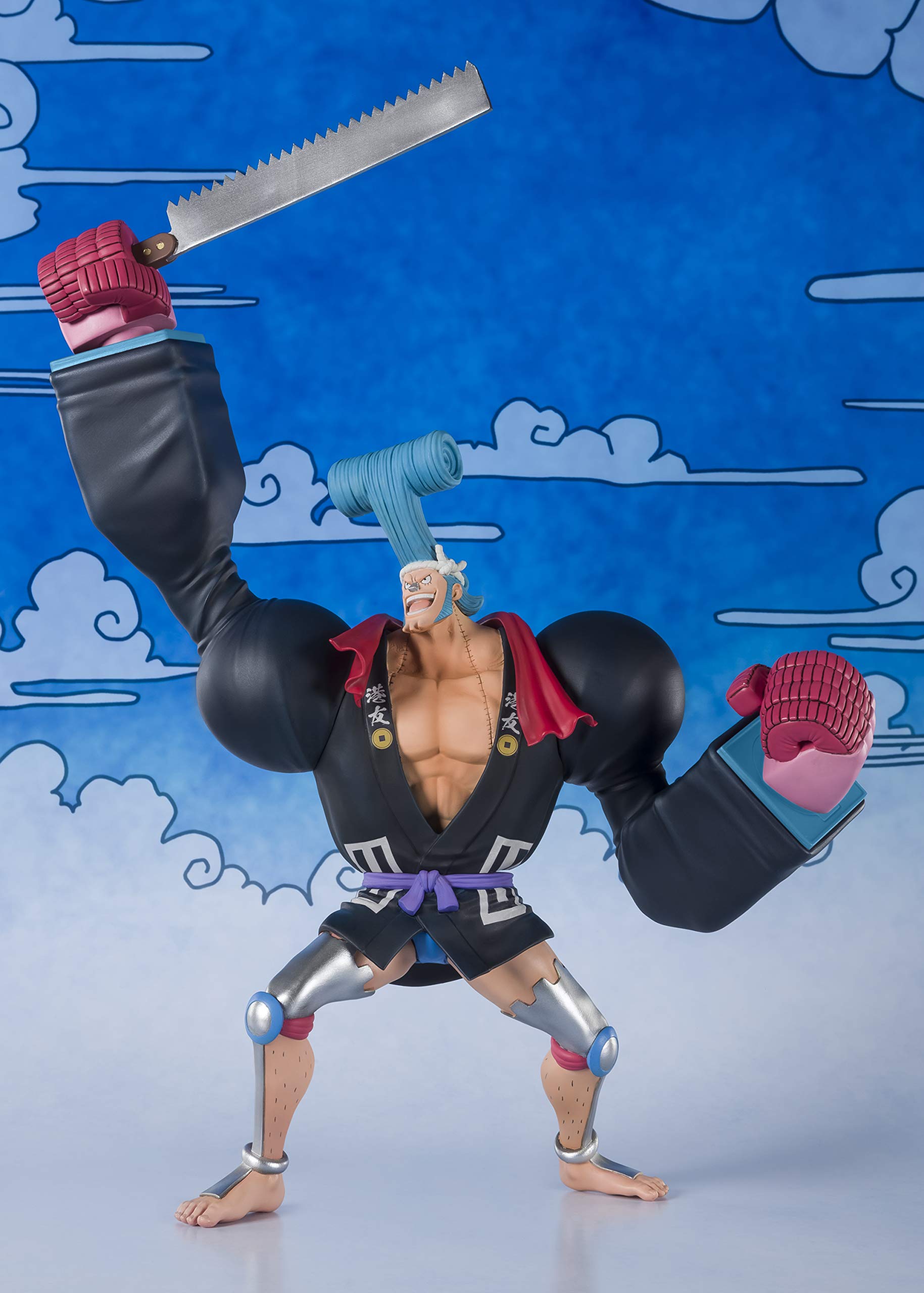 

Фигурки ZERO ONE PIECE Фрэнки (Фураносукэ) Примерно 220 мм ПВХ и АБС Окрашенная Готовая Фигурка