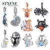 Charms Plataoriginales Danimal Pangolin Beads For Charms Copper Bracelet Beads Jewellery Making Women'S Gift
