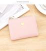 Trendy Women's Lychee Pattern Bi-fold Wallet – Small, Cute Card Holder + Coin Purse