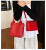 Premium Textured Small Bag Women's 2025 New Summer Versatile Messenger Bag Exquisite Super Fire Portable Bucket Bag
