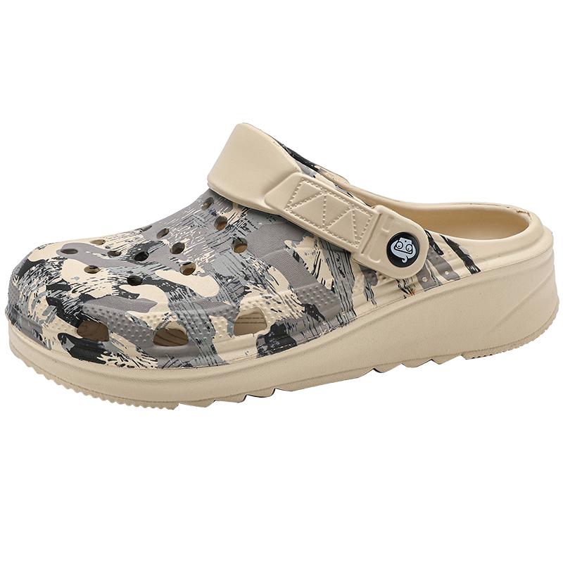 Men Flip Flops Summer Shoes Man Outside Beach Slippers EVA Light Soft Slipper Unisex Footwear Male Sandals Plus Size 368-47