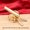Copper Brass Cannon Mortar Figurine Collectible Toy Gift for Boys, Home & Office Decor.