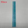 Plastic Rainbow Striped Drinking Straws With Twist Design For Party And Beverage Use