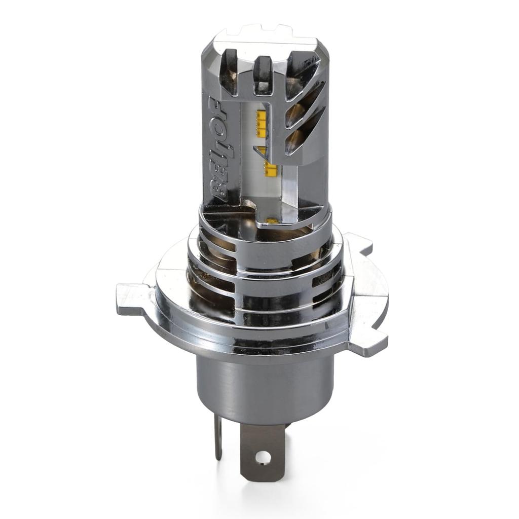 Daytona BELLOF Motorcycle LED H4 Headlight Bulb, 1800 Lumens, Precious Ray Z, 4500K (Warm White), 97431
