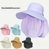 Sun Protections Meshes Fisherman Hat Hiking Outdoor Beach Cap Large Brims Sun Hat Men Women Breathable Fishing Cap