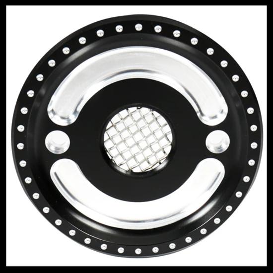 

Motorcycle Front Pulley Guard Black Drive Pulley Cover For Harley Sportster XL 883 1200 48 72 SuperLow Nightster 2004-2018 Model Pulley Engine Cover