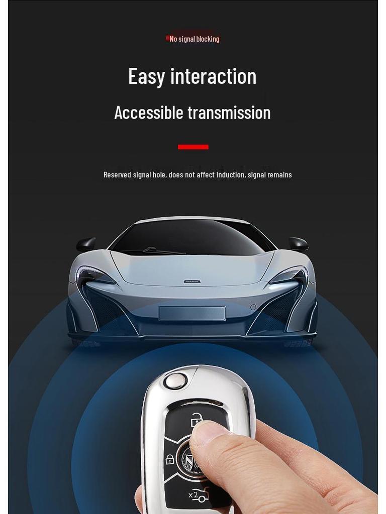 Buick Verano 18/19 Manual Transmission Key Shell for GS Model - Folding Case for Women