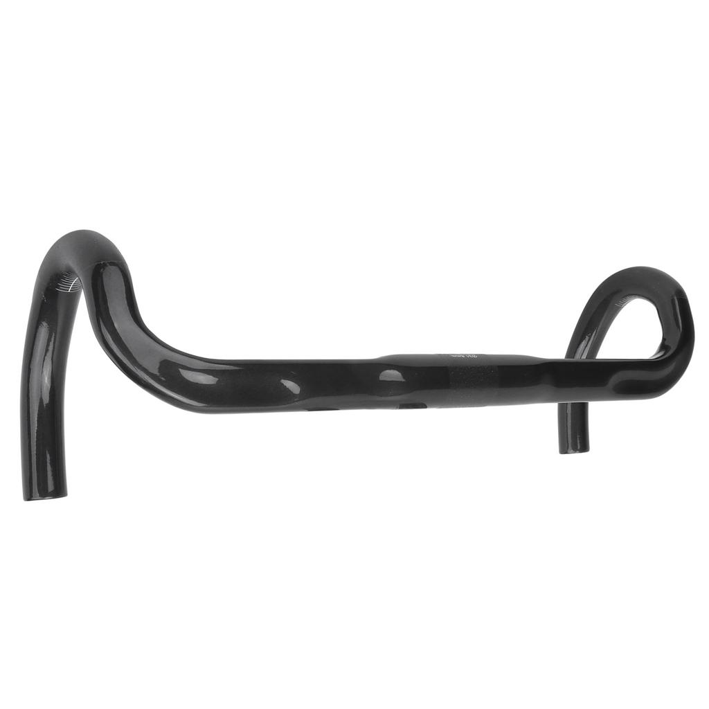 Bike Drop Bent Handlebar 420mm 31.8mm Road Bicycle Carbon Fiber Glossy Handlebars Bike Accessories