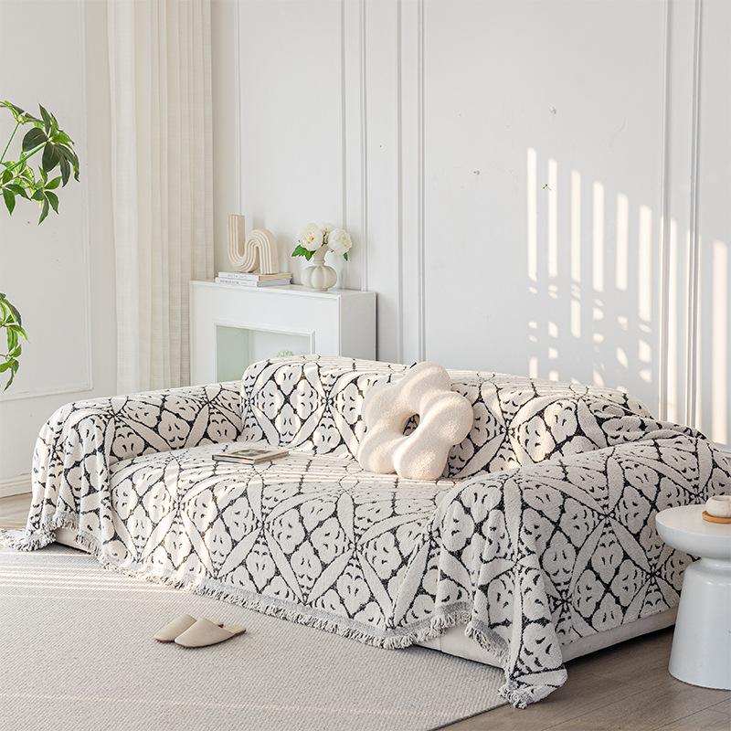 Nordic Style Autumn and Winter Sofa Towel High-Grade Sofa Cover Cloth Four Seasons Universal Anti-Scratching Sofa Cover Sofa Cover