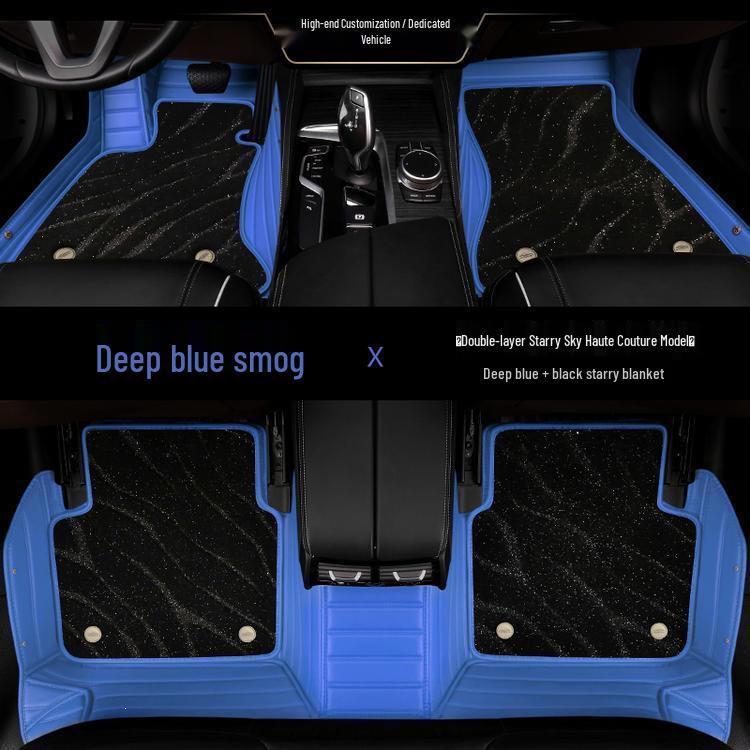 ORA Good Cat Series: Full Coverage Double Layer Car Floor Mats for Lightning Cat, Ballet Cat, Black Cat, White Cat, IQ, and Good Cat GT