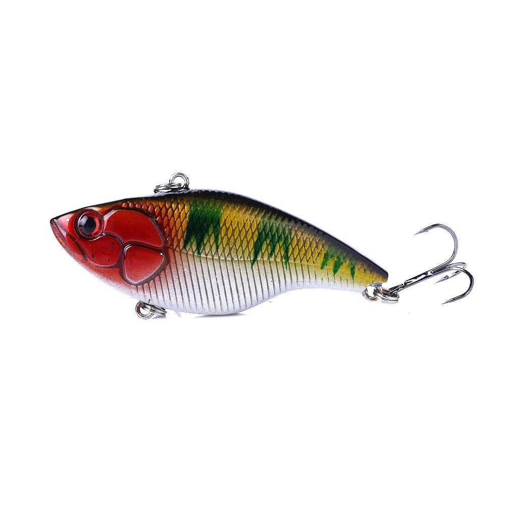 18GSubmerged WaterVIBLuya Bait5CMBionic Fake Bait with Vibrating Beads for Freshwater and Saltwater Fishing Hard Bait