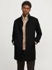Coat Jack & Jones Melton Coat (12258672) Jjemelton Wool Coat Sn (12258672) Black