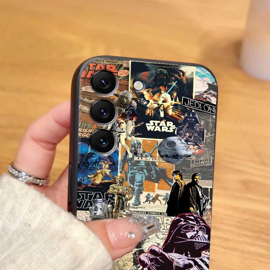 Cool A- Anakin S-Skywalker Case for Samsung Galaxy S10 S9 S20 S24 Plus S23 S25 Ultra Note 20 Ultra 8 9 10 S21 FE Funda Phone