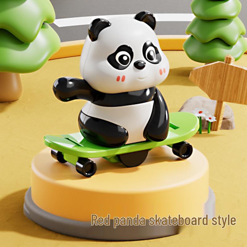 Wind-up Panda Educational Hula Hoop Toy for Kids and Gift Exchange