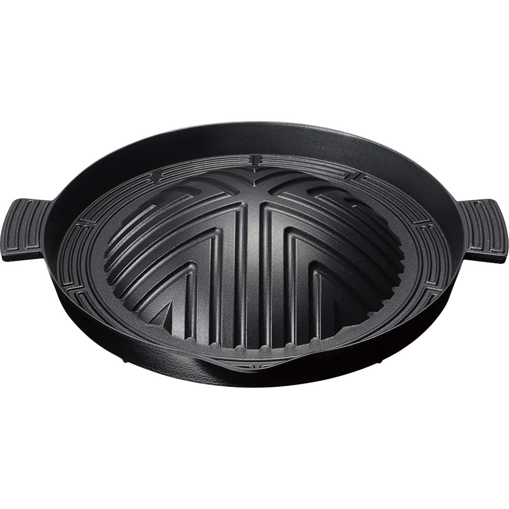 Wahei freiz Genghis Khan Plate, 28cm, Easy-to-Clean Fluoropolymer Coating, Taste Exploring Hokkaido, RB-1704