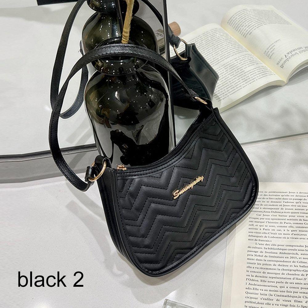 

Повседневная сумка-мессенджер из искусственной кожи с вышивкой Lingge, сумки через плечо, сумки-тоут black 2