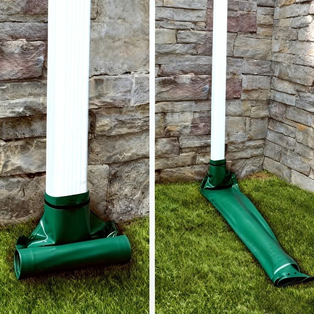 Prevent Erosion Gutter Rainwater Device Prevent Splash Garden Drainage Channel  Rainwater Drainage
