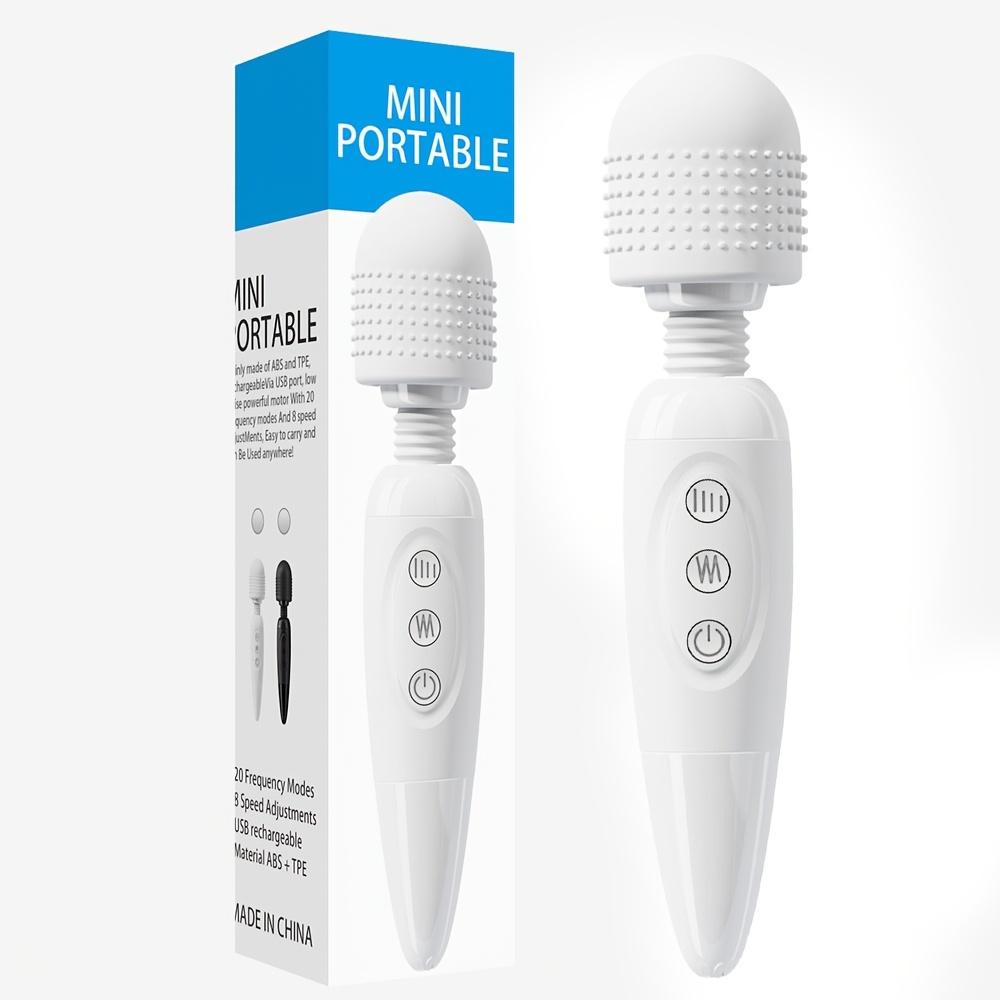 Powerful Oral Clit Vibrators USB Charge Av Magic Wand Vibrator Anal Massager Adult Sex Toys For Women Sex Product