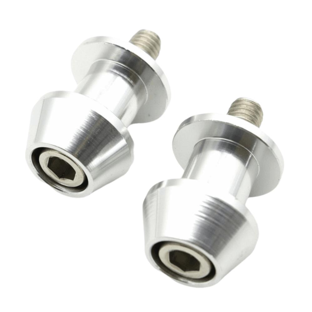 10mm Diameter Swingarm Spools Slider CNC Machined Motorcycle Stand Spools Garage Use