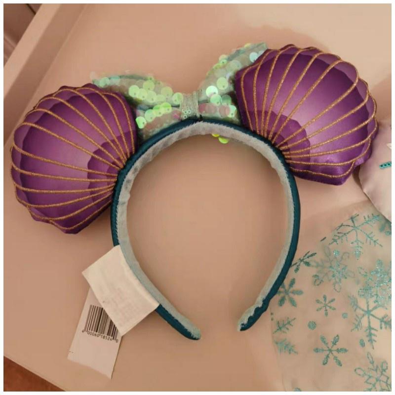 Cute Mermaid Headband For Girls Handmade Princess Hair Accessory With Avocado Trend