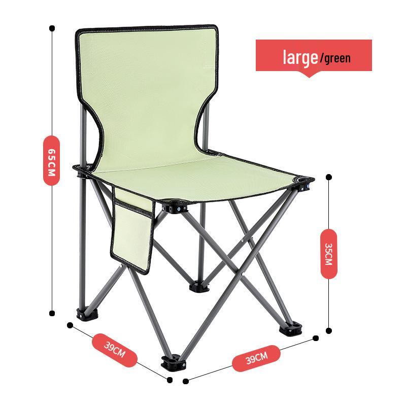 Portable Folding Camping Chair - Compact Outdoor Stool for Sketching and Fishing