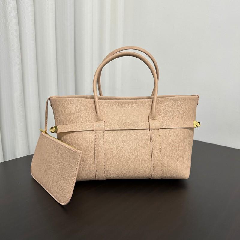 Large Tote Bag Genuine Leather Splicing Handbag Women Retro Fashion Commuter