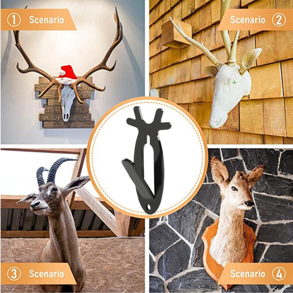 Skull Hanger European Mount Deer Head Hanger Hunting Trophy Mounts For Home Office Avid Hunters Taxidermy Enthusiasts Ranch