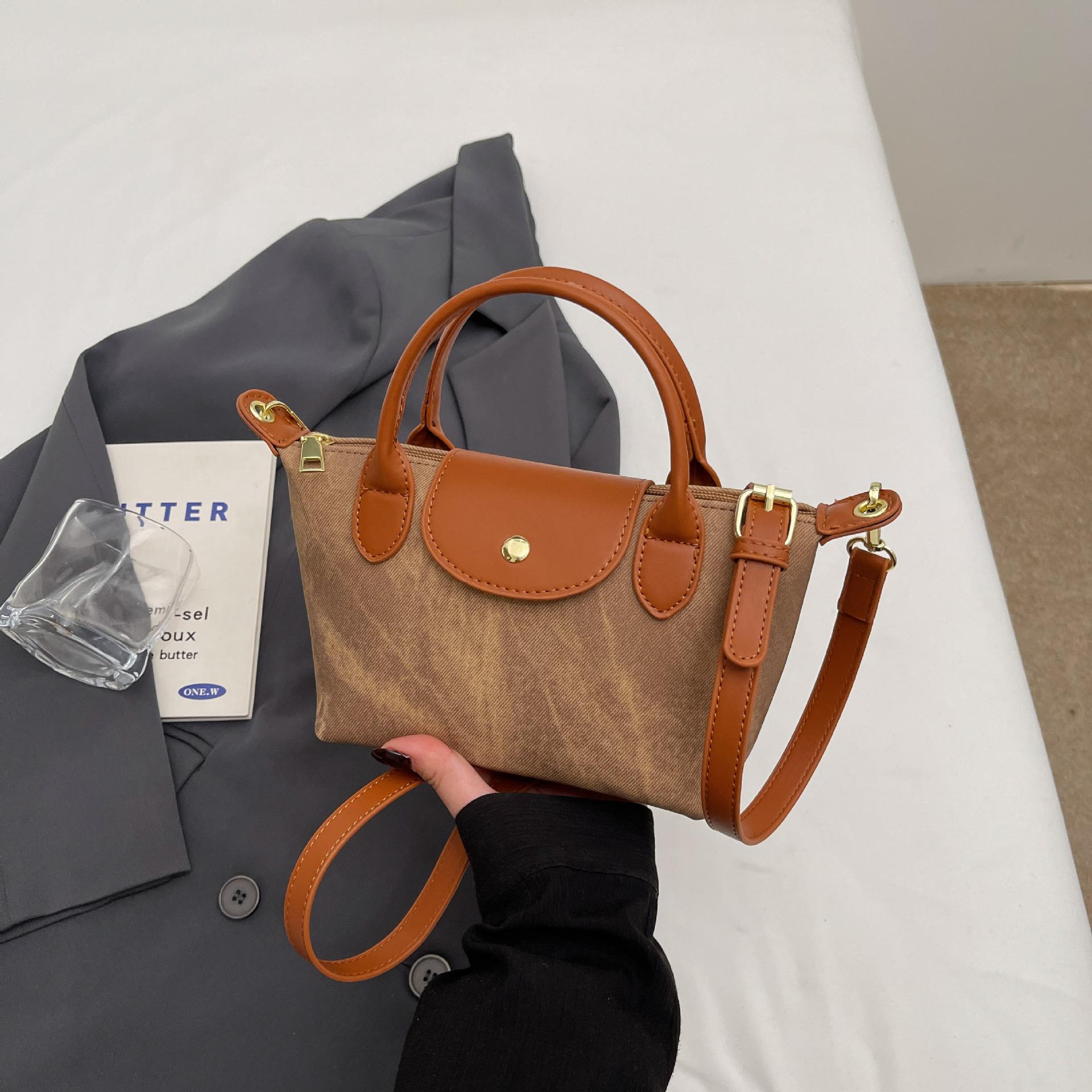 

Нишевый дизайн сумка-пельмень женская новая ретро универсальная сумочка высокого класса из ПУ для шопинга на плечо сумка-мессенджер хаки