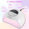 X20 MAX Nail Dryer Machine 320W UV LED Lamp for Nails 72LEDS Gel Polish Curing Manicure Lamp With Auto Smart Sensor Nail Art